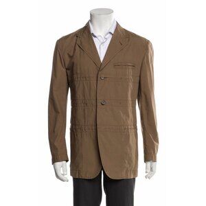 Issey Miyake Men’s Utility Jacket Brown Size M Vintage 2005 SS Naoki Takizawa